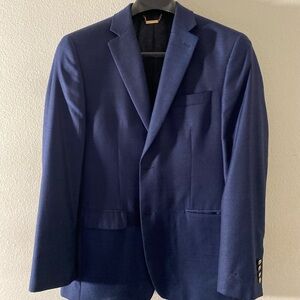 Macys Donald J. Trump Navy Blue Suit Collection